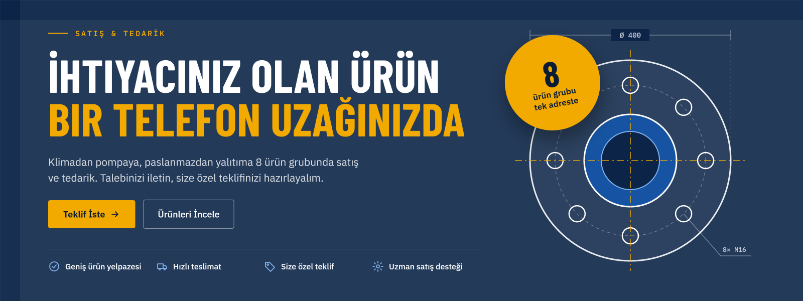 Endüstriyel Çözüm Ortağınız