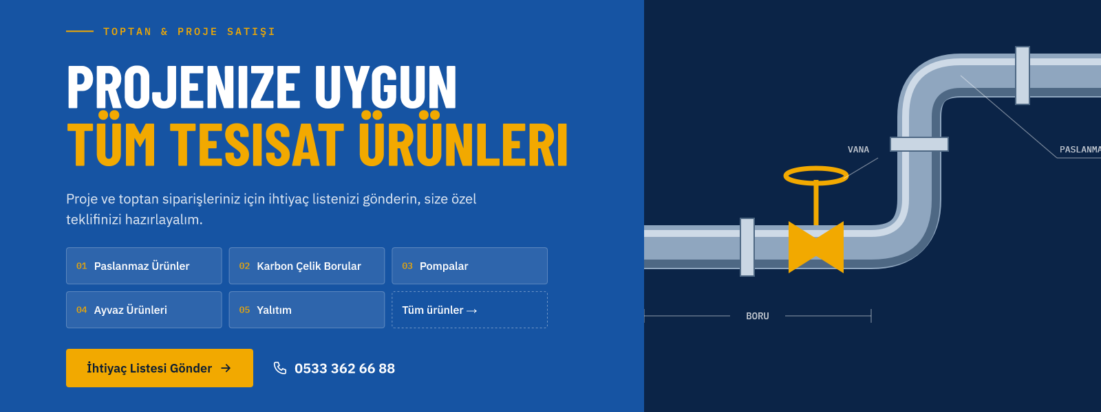 Geniş Ürün Yelpazesi